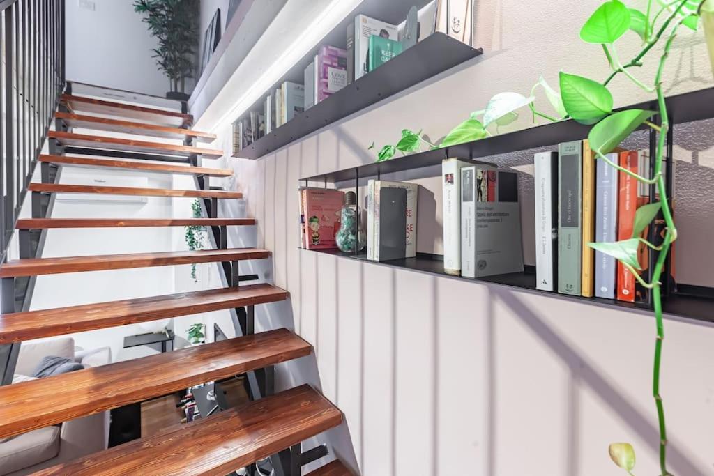 Elegante Loft Su 2 Piani A 5 Minuti Da San Siro Daire Milano Dış mekan fotoğraf